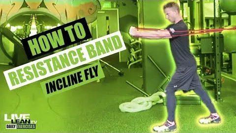 STANDING RESISTANCE BAND INCLINE FLY