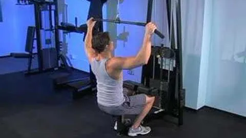 Wide-Grip Lat Pull-Down