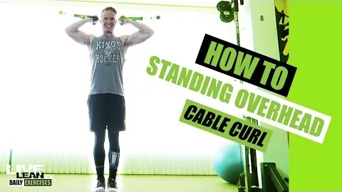 STANDING OVERHEAD CABLE CURL