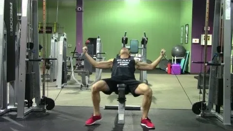 Seated Cable Incline Fly