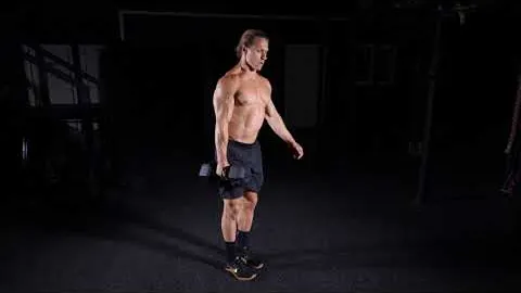Single Arm Dumbbell Suitcase Reverse Lunge