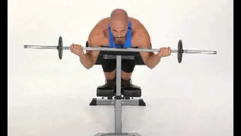 Wide Grip Barbell Spider Curl