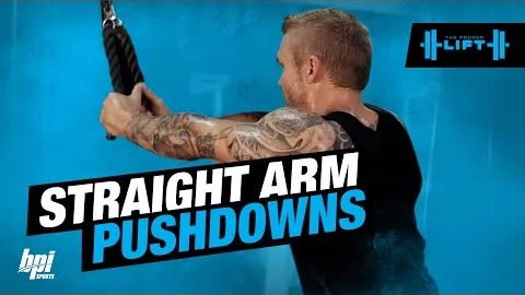 Straight Arm Push-down