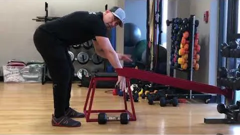 Banded Dumbbell Row