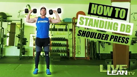 Standing Dumbbell Shoulder Press