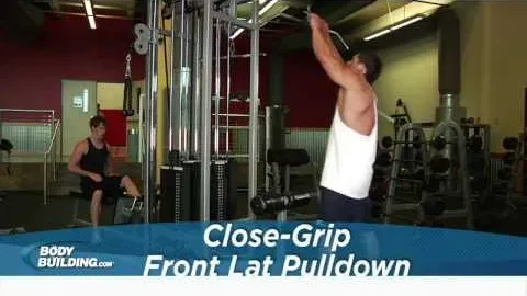 Close Grip Front Lat Pulldown