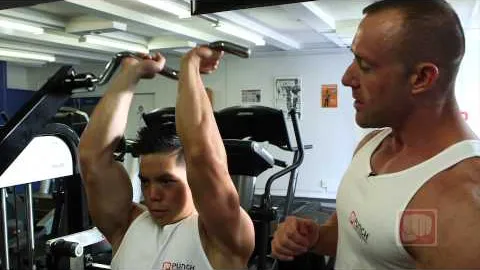 Machine Overhead Tricep Extension
