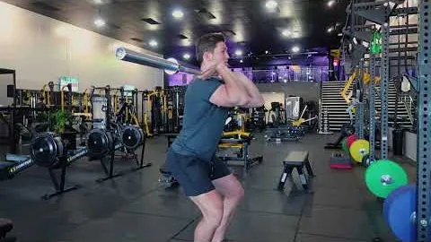 Barbell Front Pause Squat