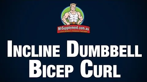 Seated Incline Dumbbell Bicep Curl