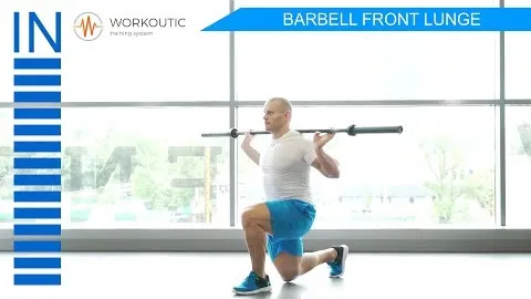 Front Barbell Lunge