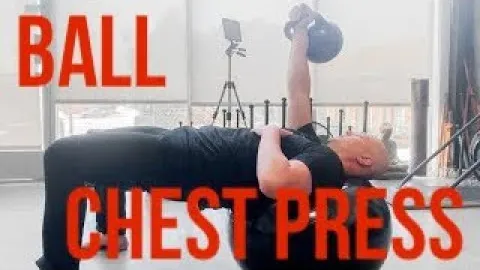 Single Arm Ball Chest Press