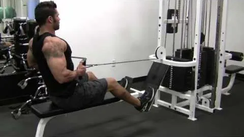 Close Grip Cable Row