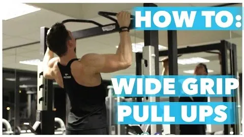 Wide Grip Pull Up