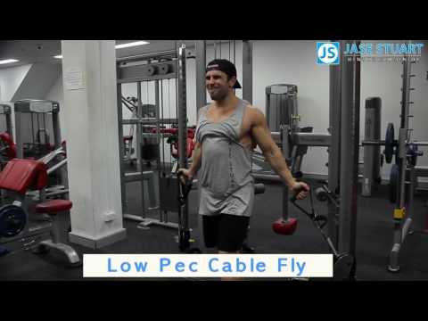 Low Cable Chest Fly