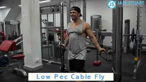 Low Cable Chest Fly