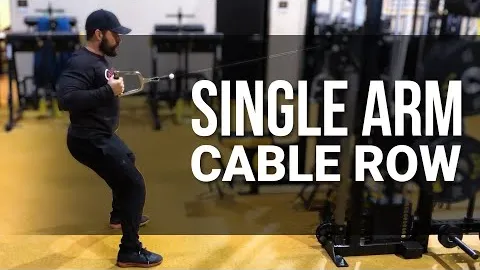 Single-Arm Cable Row