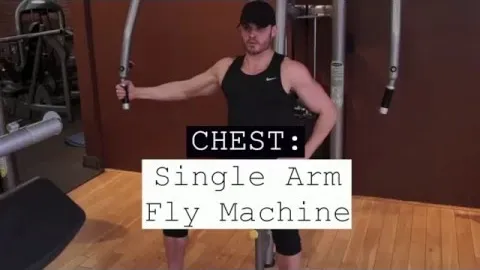 Chest Single Arm Fly Machine