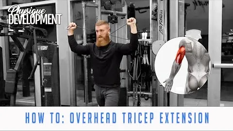 Overhead Cross-Cable Tricep Extension