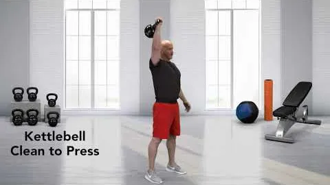 Kettlebell Clean to Press