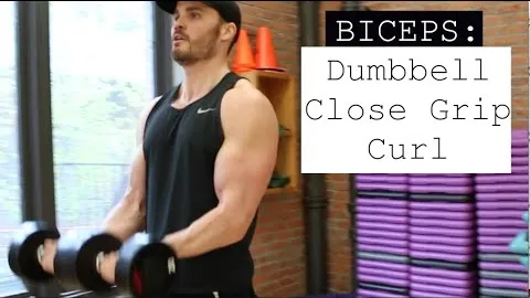 Biceps Dumbbell Close Grip Curl