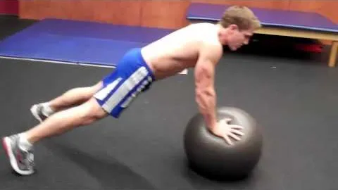 Stability Ball Push-up