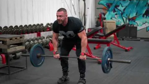 Bent-over Barbell Row