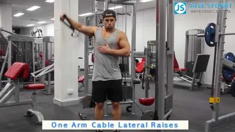 Cable One Arm Side Lateral Raise