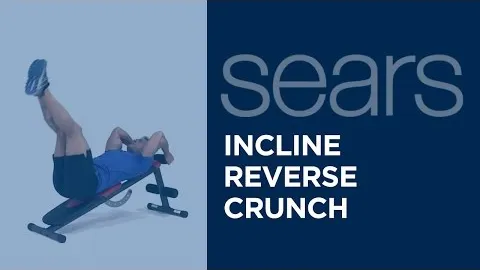 Incline Bench Reverse Crunch