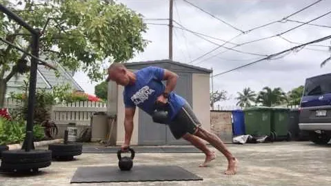 Kettlebell Renegade Row