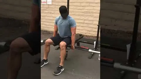 Seated Behind The Back Barbell Wrist Curl