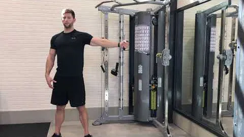 Single Arm Cable Chest Fly