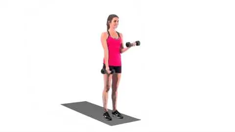 Alternating Dumbbell Curl