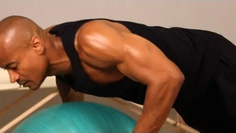 Stability Ball Push-up